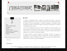 Tablet Screenshot of antropojuridica.com.ar